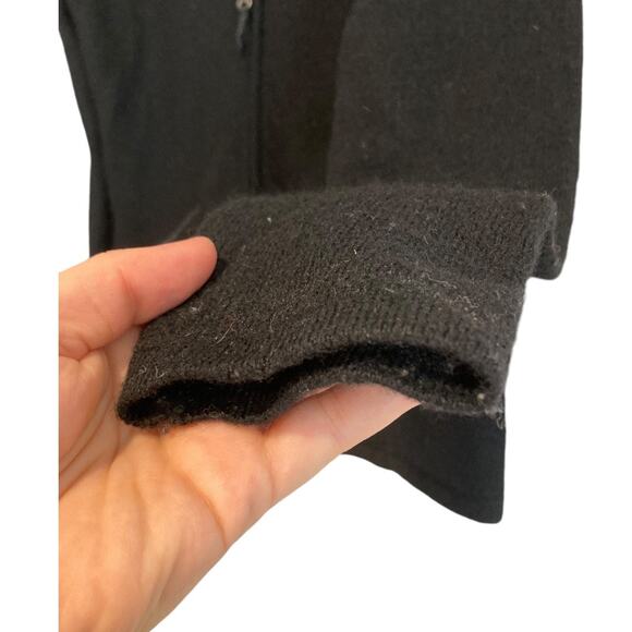 Womens Bice Black Australian Wool Full Zip Neutral Minimalist Jacket Size Small - Picture 10 of 16